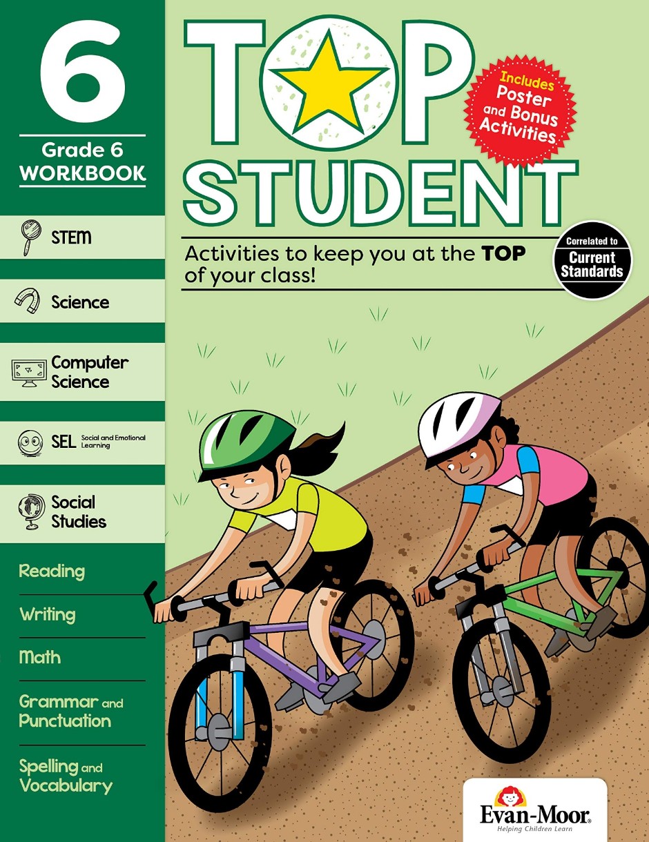 Книга EM Top Student Grade 6 (9781629389806)