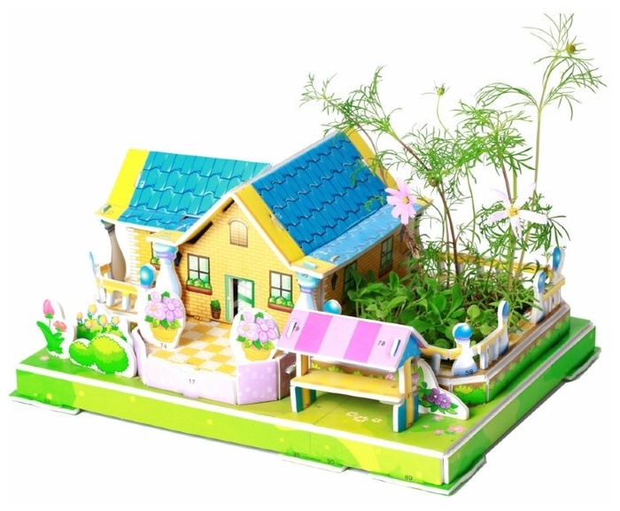 Puzzle 3D-constructor Zilipoo Stylish Villa (Z-002)
