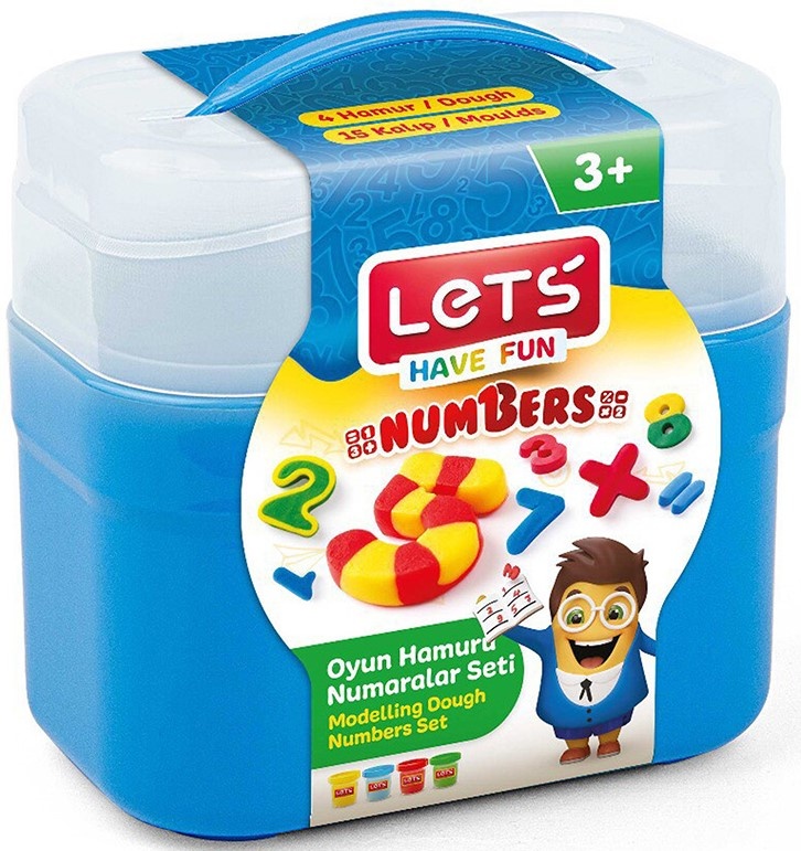 Пластилин Lets Numbers (L8497)