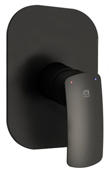 Смеситель для душа Herz Elite 1cai Black (UH12246B)