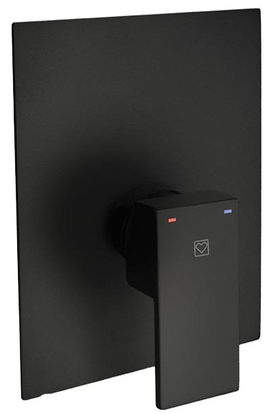 Смеситель для душа Herz SQ 1cai Black (UH00361B)