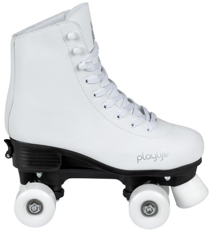 Роликовые коньки Playlife Classic White 31-34 (880244)