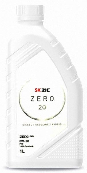 Моторное масло Zic Zero 20 0W-20 1L