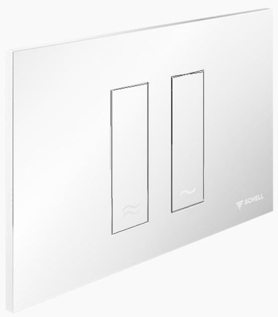 Кнопка смыва Schell Tower White (031211599)