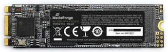 SSD накопитель MediaRange 256Gb Black (MR1022)