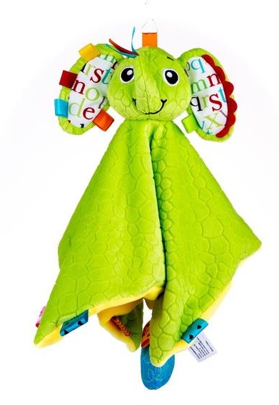 Jucărie cu sunătoare BaliBazoo Elephant Blanket (80226)