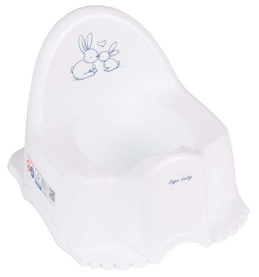 Детский горшок Tega Baby Eco Bunny (KR-007-103) White