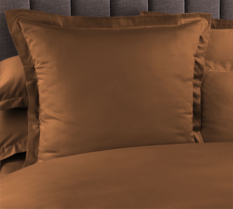 Lenjerie de pat Cottony Satin De Lux Brown Uniton 2E (17133)