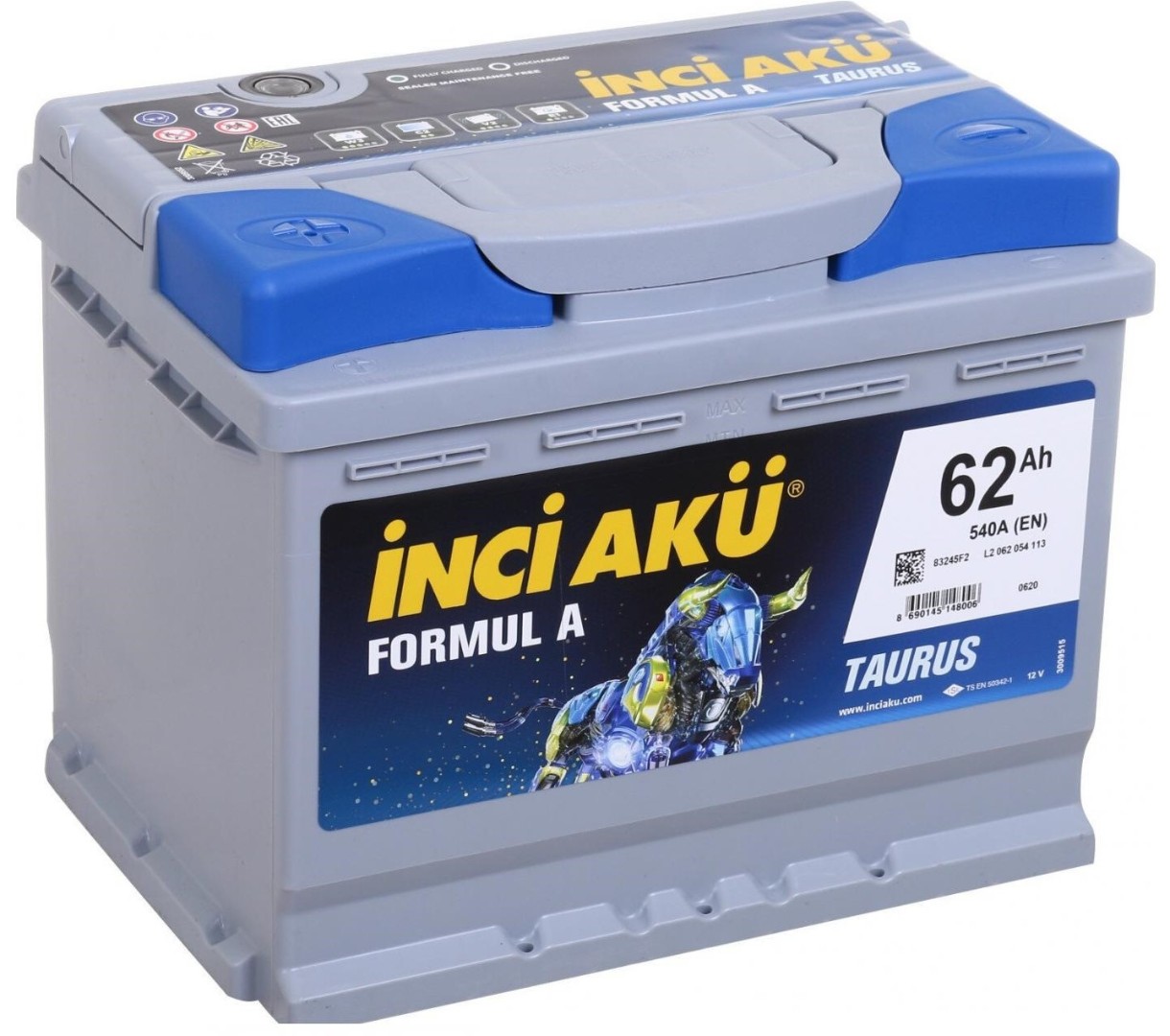 Автомобильный аккумулятор Inci Aku Formul A (L2 062 054 113)