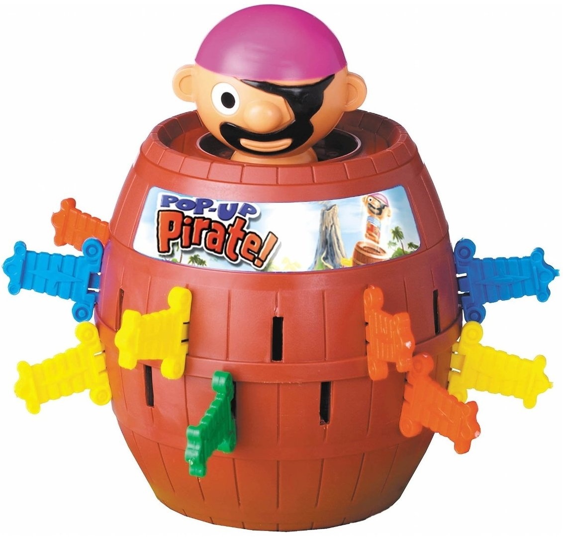 Joc educativ de masa Tomy Pop Up Pirate! (T7028)