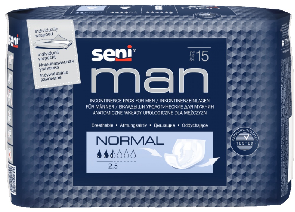 Tampoane urologice Seni Man Normal 15pcs