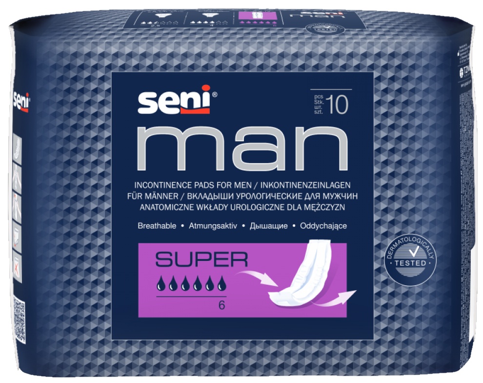 Урологические прокладки Seni Man Super 20pcs