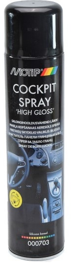 Soluție de lustruit Motip Cockpit Spray High Gloss 600ml