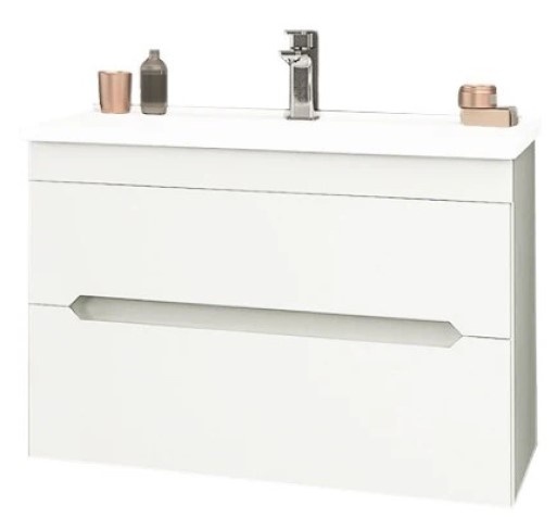 Шкаф с умывальником Orka Varna 80 White Matt (16512)