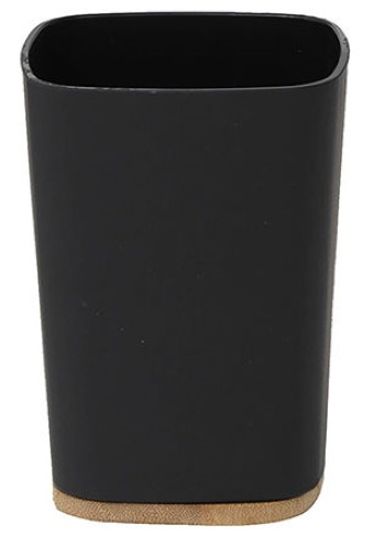 Pahar pentru periuțe de dinți Tendance Black (46266)