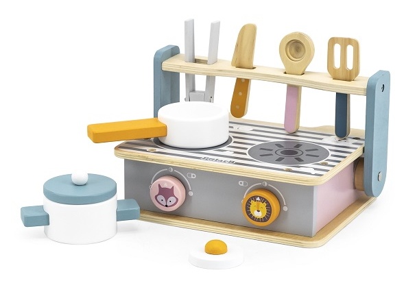 Набор посуды для кукол PolarB Foldable Stove & BBQ (44032)