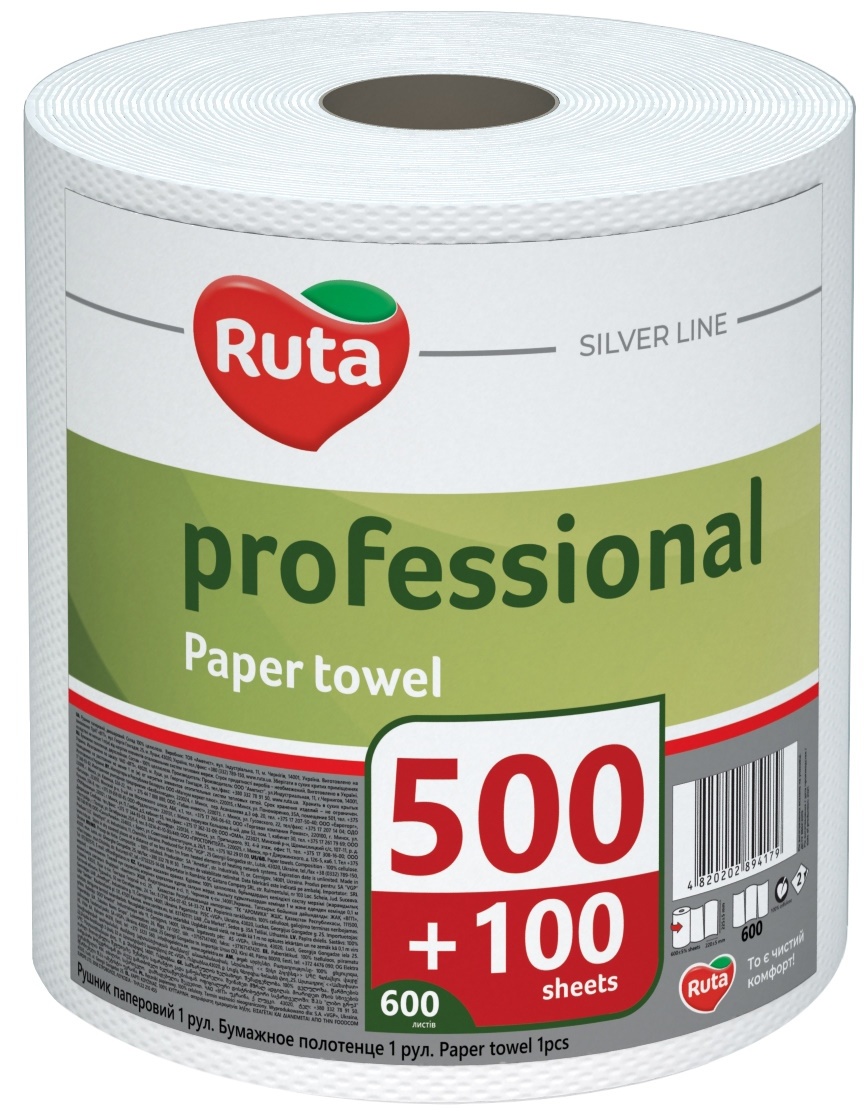 Prosoape de hirtie Ruta Professional 2 straturi 600 coli 1 rola