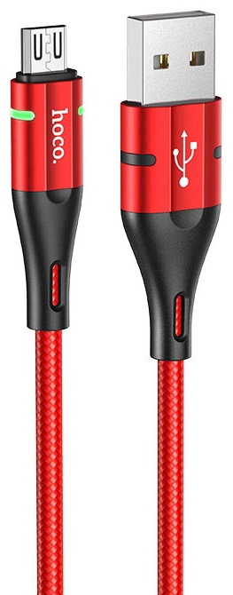 Cablu USB Hoco U93 Shadow Micro-USB Red