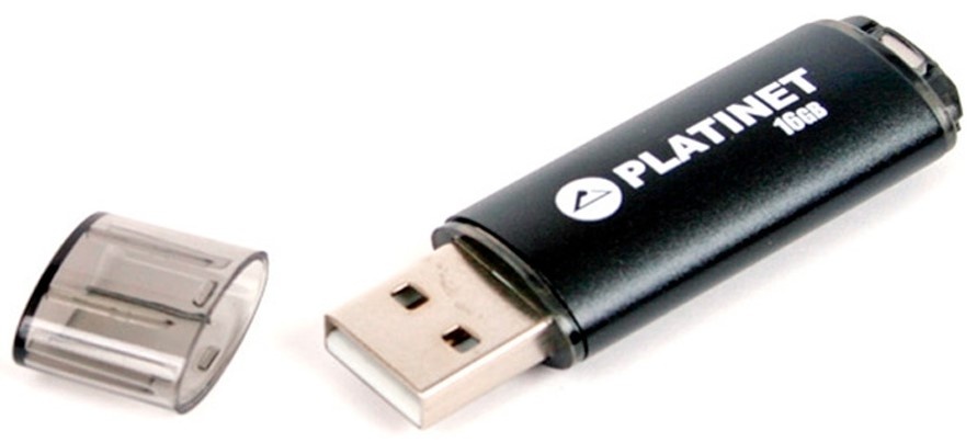 Флеш-накопитель Platinet X-Depo 16Gb Black (PMFE16B)