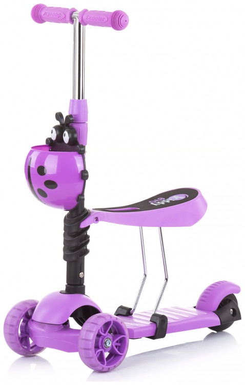 Самокат Chipolino Kiddy Evo Purple (DSKIE0218VI)
