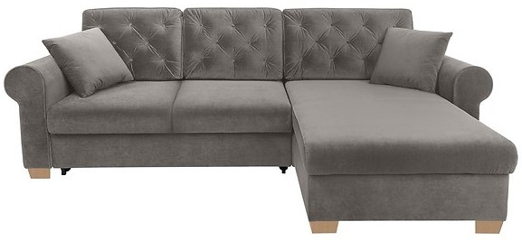 Canapea de colț BRW Arles Lux 3DL.URCBK Grey