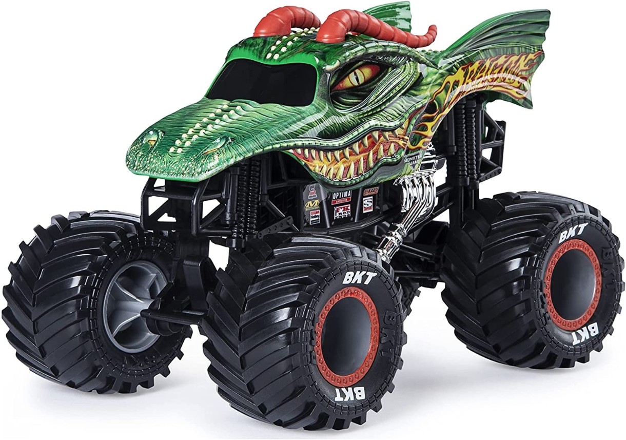 Mașină Spin Master Monster Jam 1:24 Dragon Monster (6056371)
