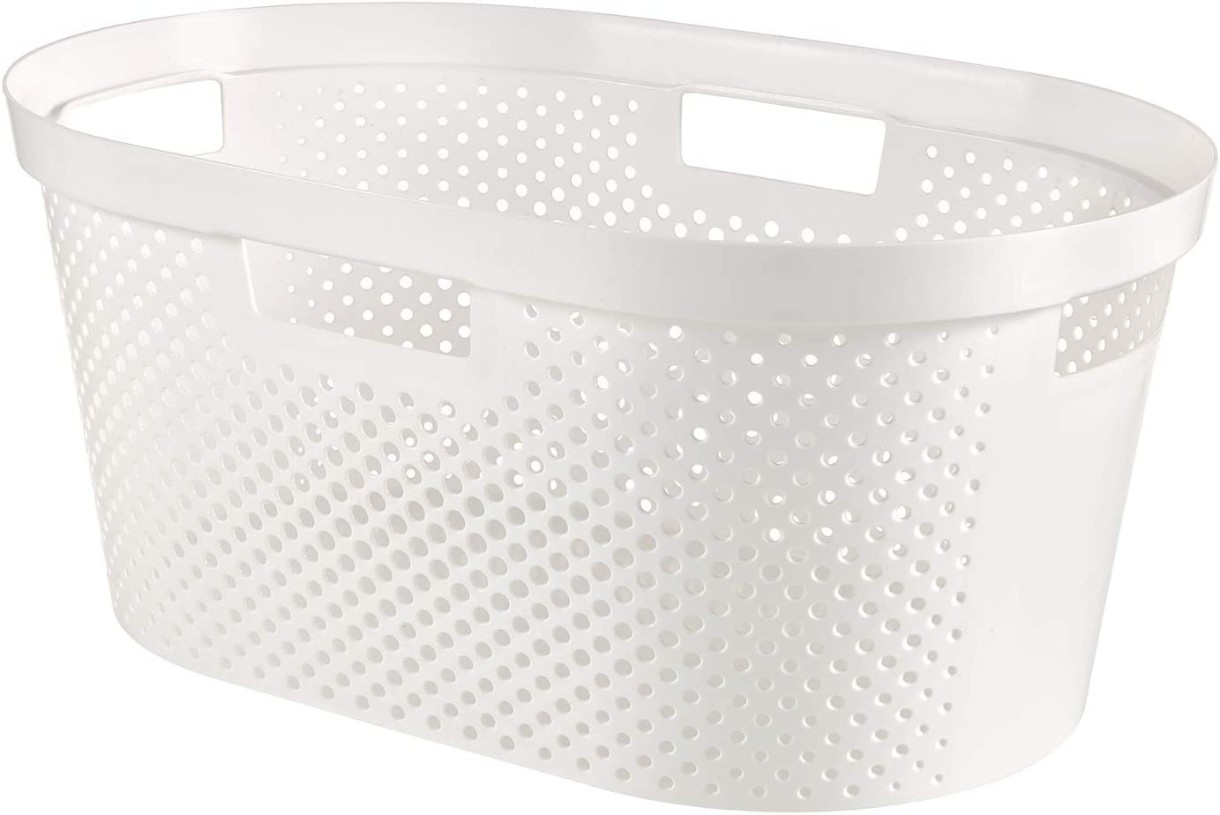 Coș de rufe Curver Infinity Recycled 40L White (245673)