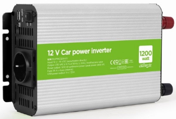 Преобразователь напряжения Energenie EG-PWC1200-01