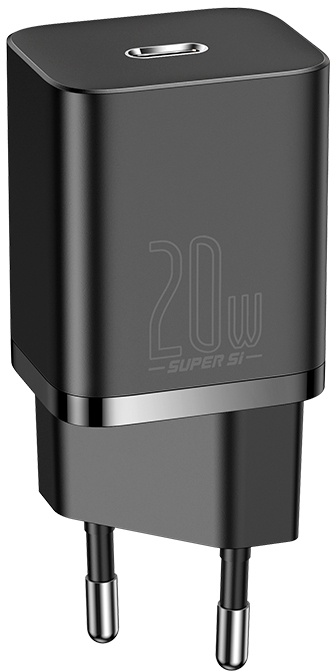 Зарядное устройство Baseus Super Si Quick Charger 1C 20W Black (TZCCSUP-B01)