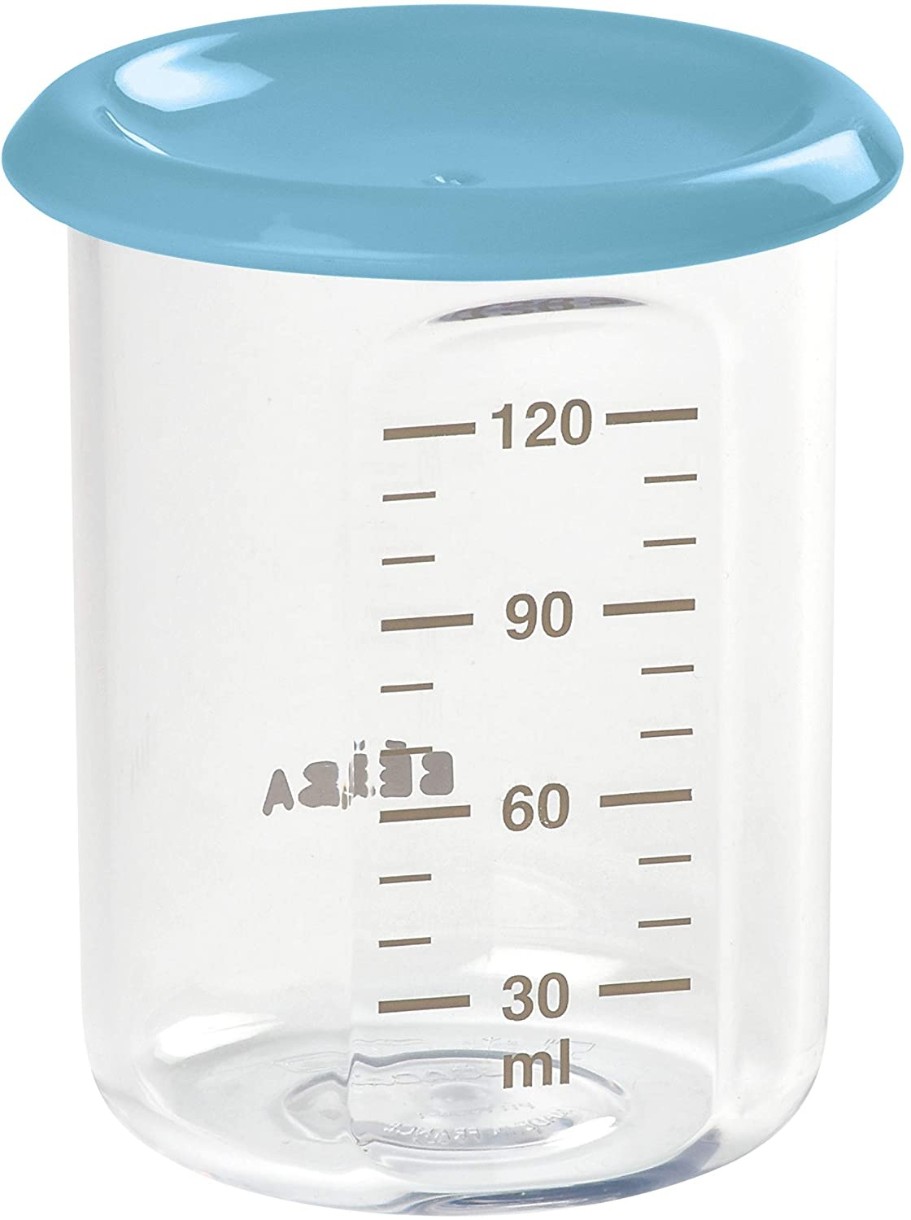 Recipient ermetic Beaba 120ml Blue (912535)