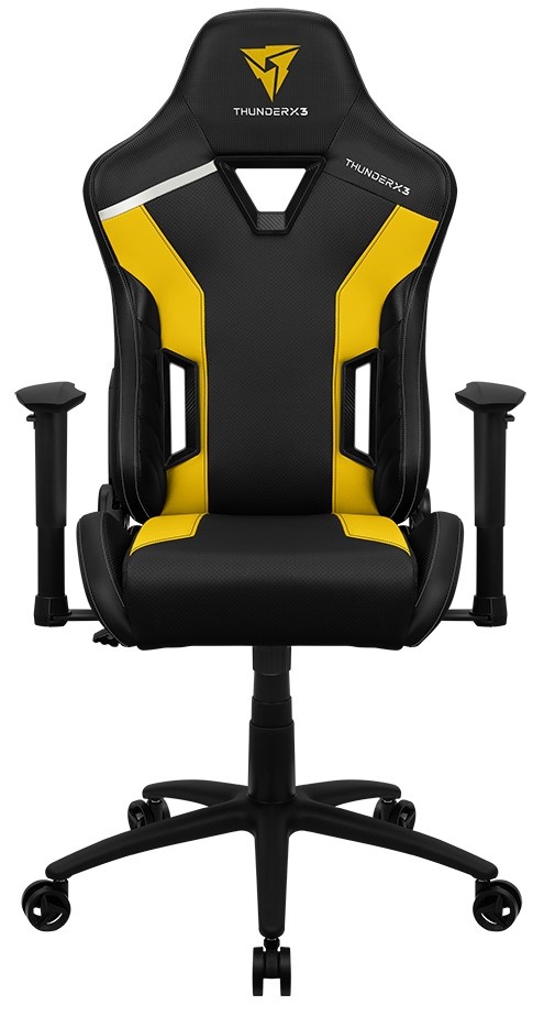 Scaun gaming ThunderX3 TC3 Black/Bumblebee Yellow