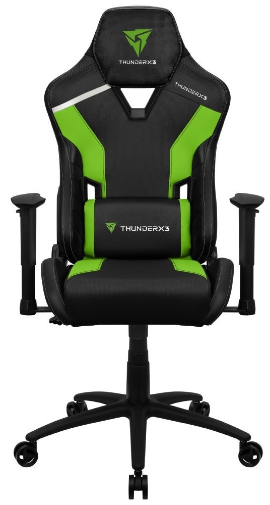 Геймерское кресло ThunderX3 TC3 Black/Neon Green