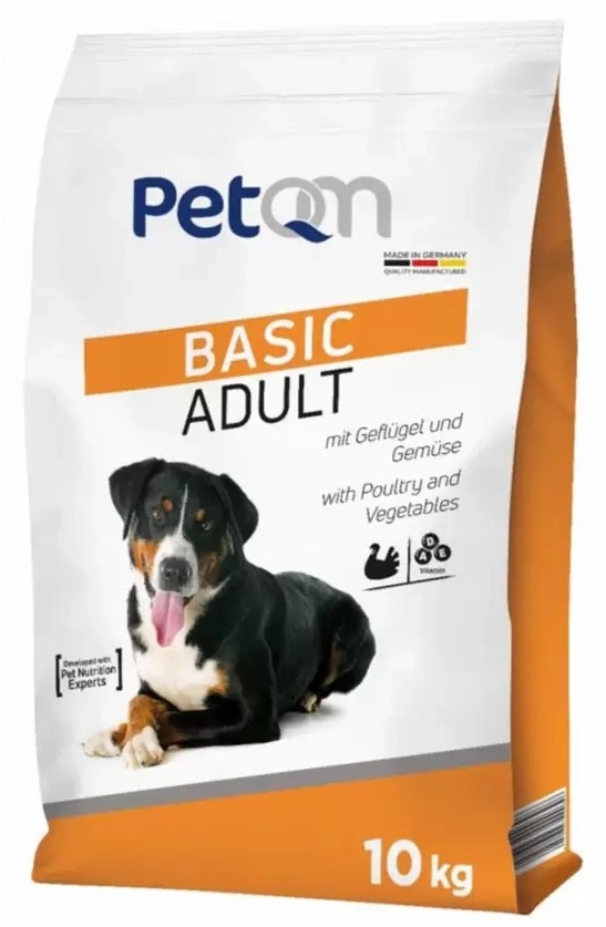 Сухой корм для собак PetQM Dog Basic Adult Poultry & Vegetables 10kg