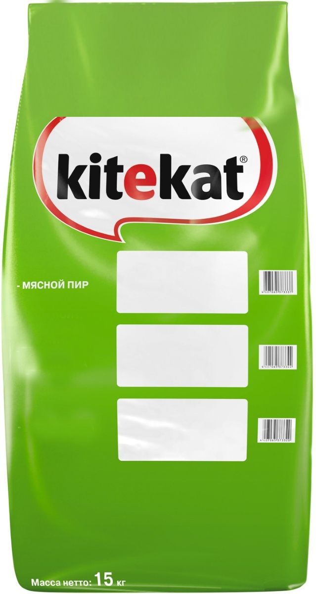 Сухой корм для кошек Kitekat Мясной пир 15kg