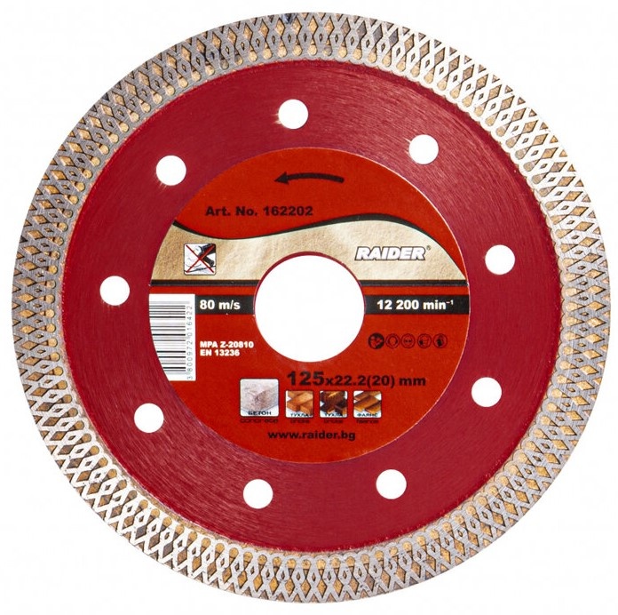 Disc de tăiere Raider 162202