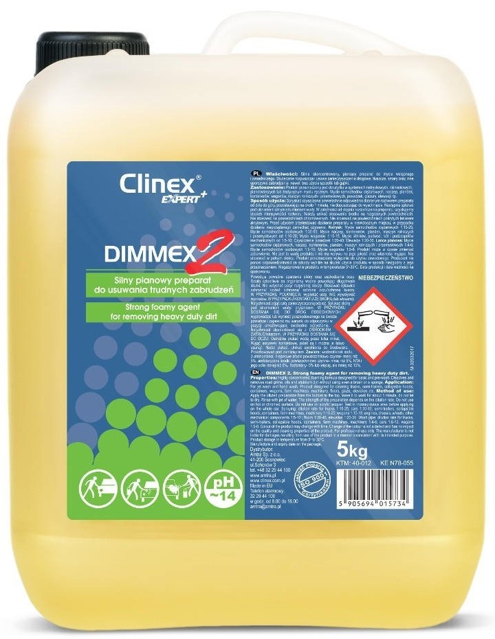 Sampon auto Clinex Expert + Dimmex2 5L