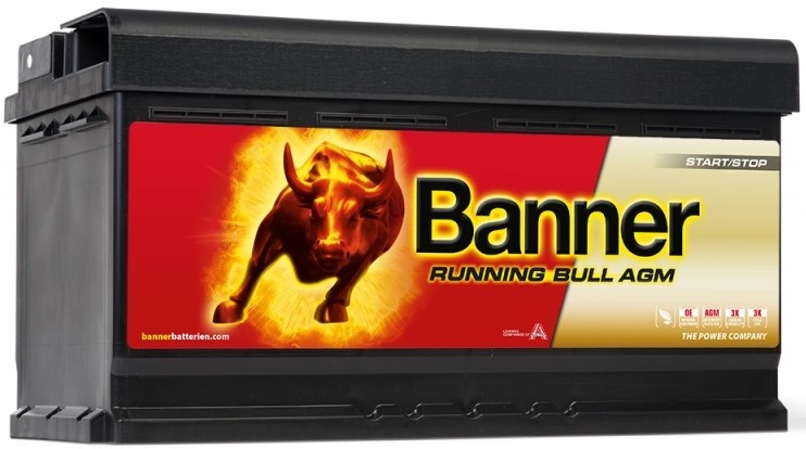 Автомобильный аккумулятор Banner Running Bull AGM 592 01