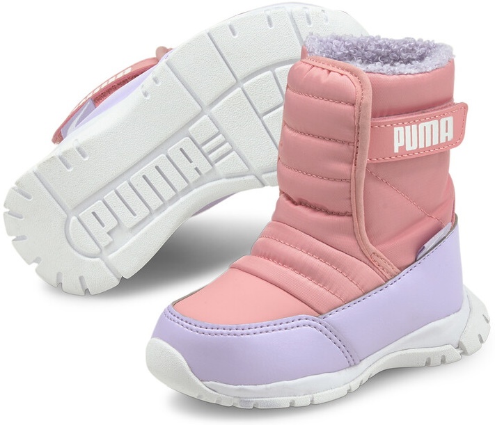 Ботинки детские Puma Nieve Boot Wtr Ac Inf Peony/Light Lavender 25