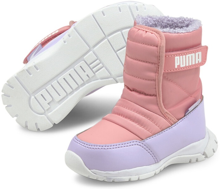 Bocanci pentru copii Puma Nieve Boot Wtr Ac Inf Peony/Light Lavender 26