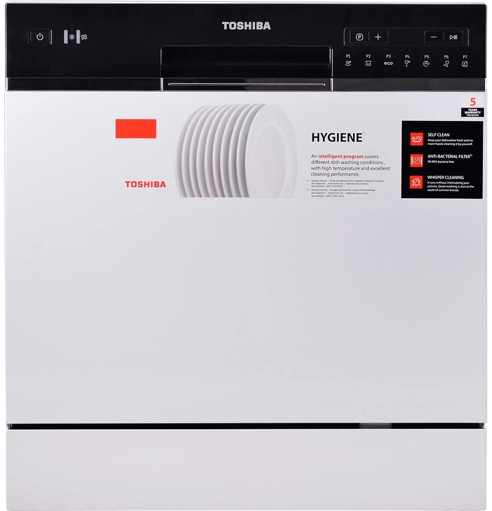 Посудомоечная машина Toshiba DW-08T1CIS(W) UA