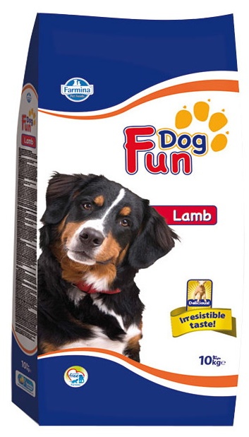 Hrană uscată pentru câini Farmina Fun Dog Lamb Adult 10kg