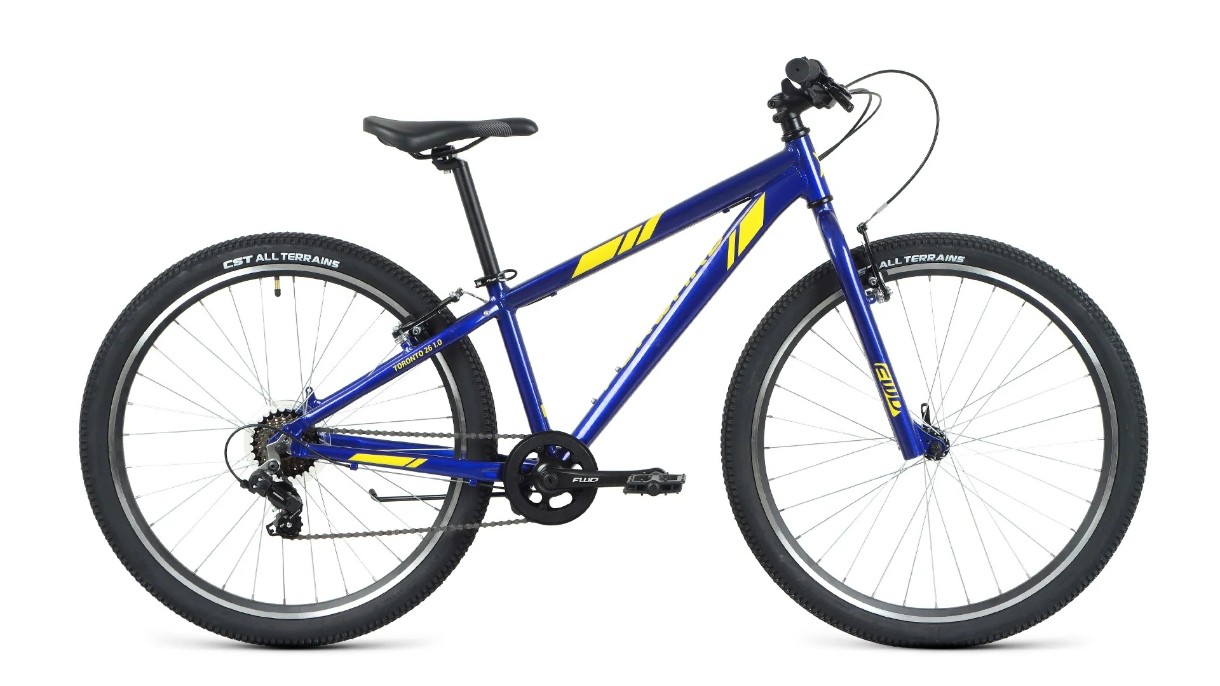 Велосипед Forward Toronto 26 1.2 (2021) Blue/Yellow