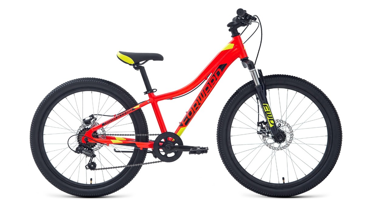 Bicicletă Forward Twister 24 2.2 disc (2021) Red/Green