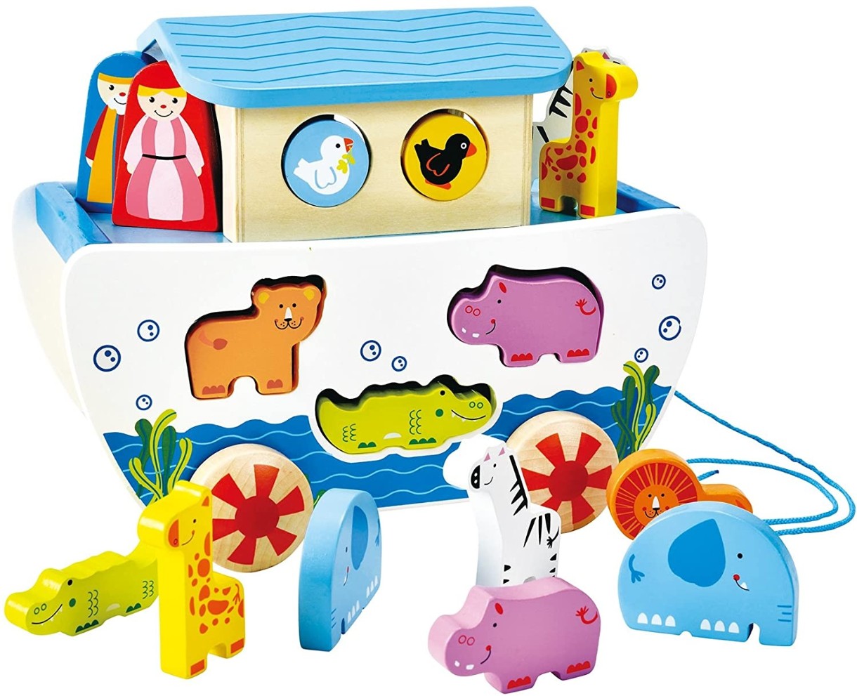 Sortator Hape Pull A-Long Noah's Ark (E8049)