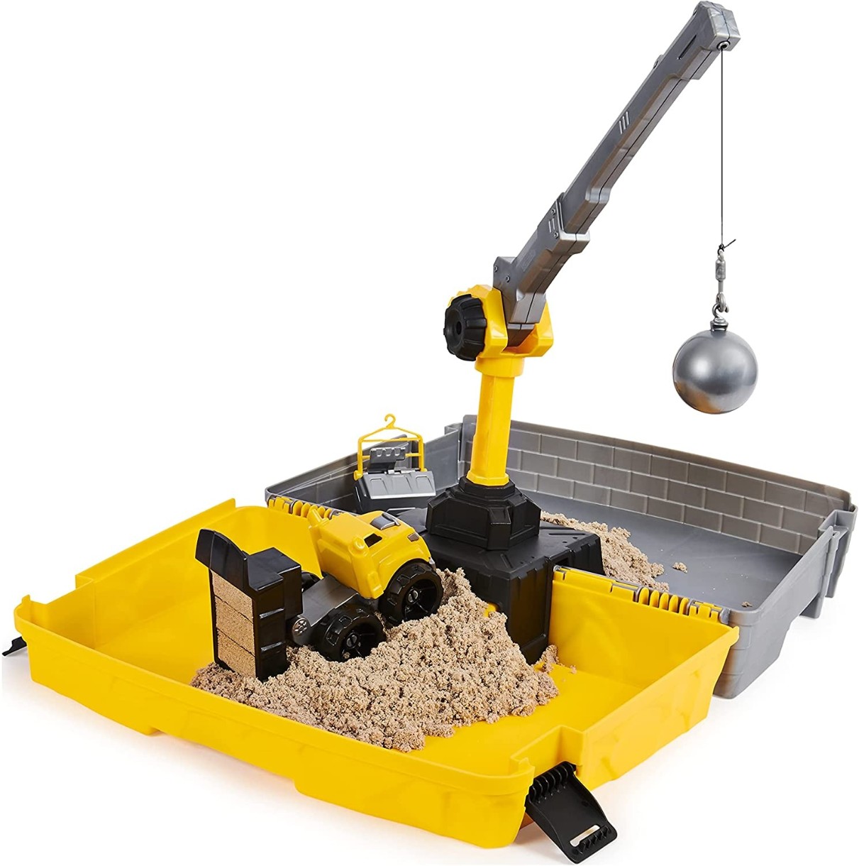 Кинетический песок Kinetic Sand Construction Folding Sandbox (6055877)