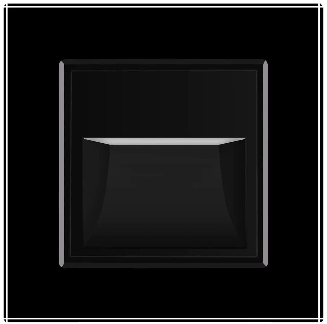 Встраиваемый светильник для лестницы Livolo VL-C701JD-12 Black