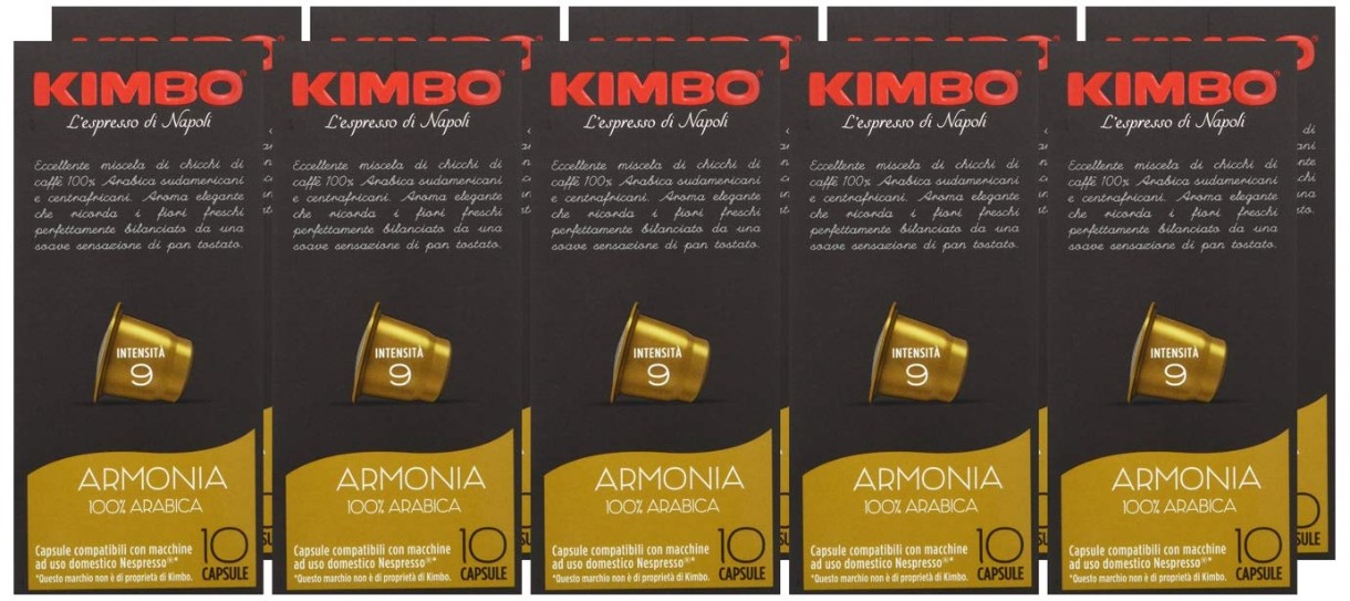 Капсулы для кофемашин Kimbo Armonia Point 100 caps