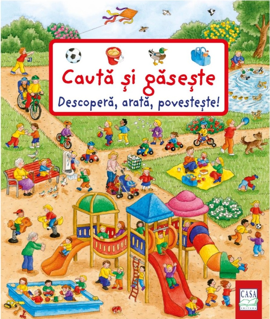 Книга Descopera, arata, povesteste - Cauta si gaseste (9786067871340)