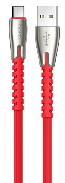 Cablu USB Hoco U58 Core Type-C Red