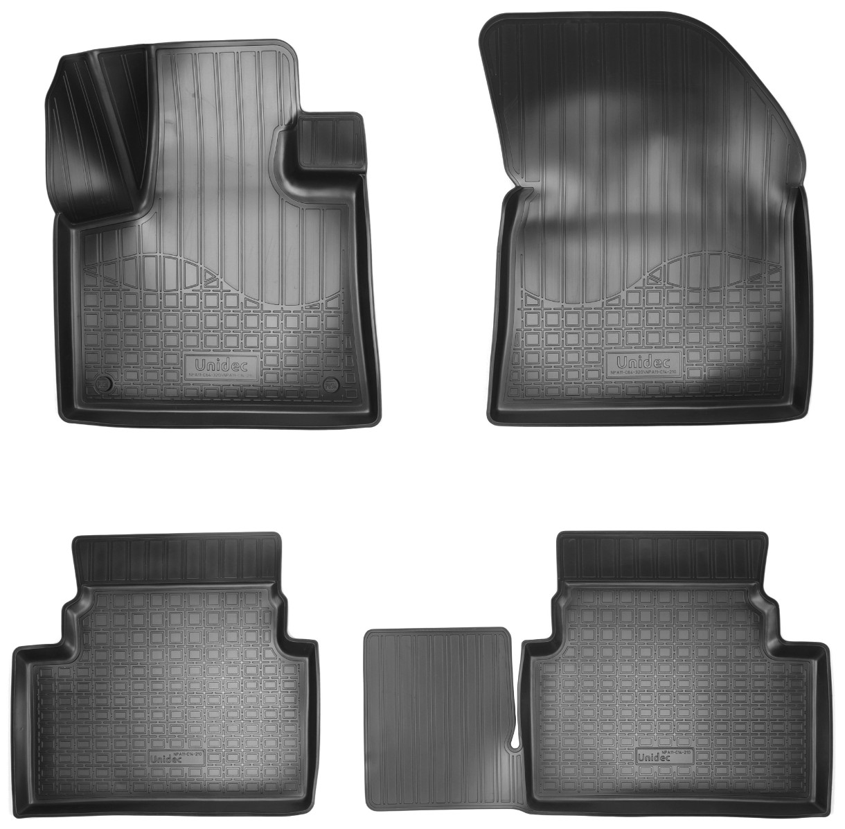 Covoraşe auto Norplast Unidec Citroen C5 Aircross 3D 2018 (NPA11-C14-210)